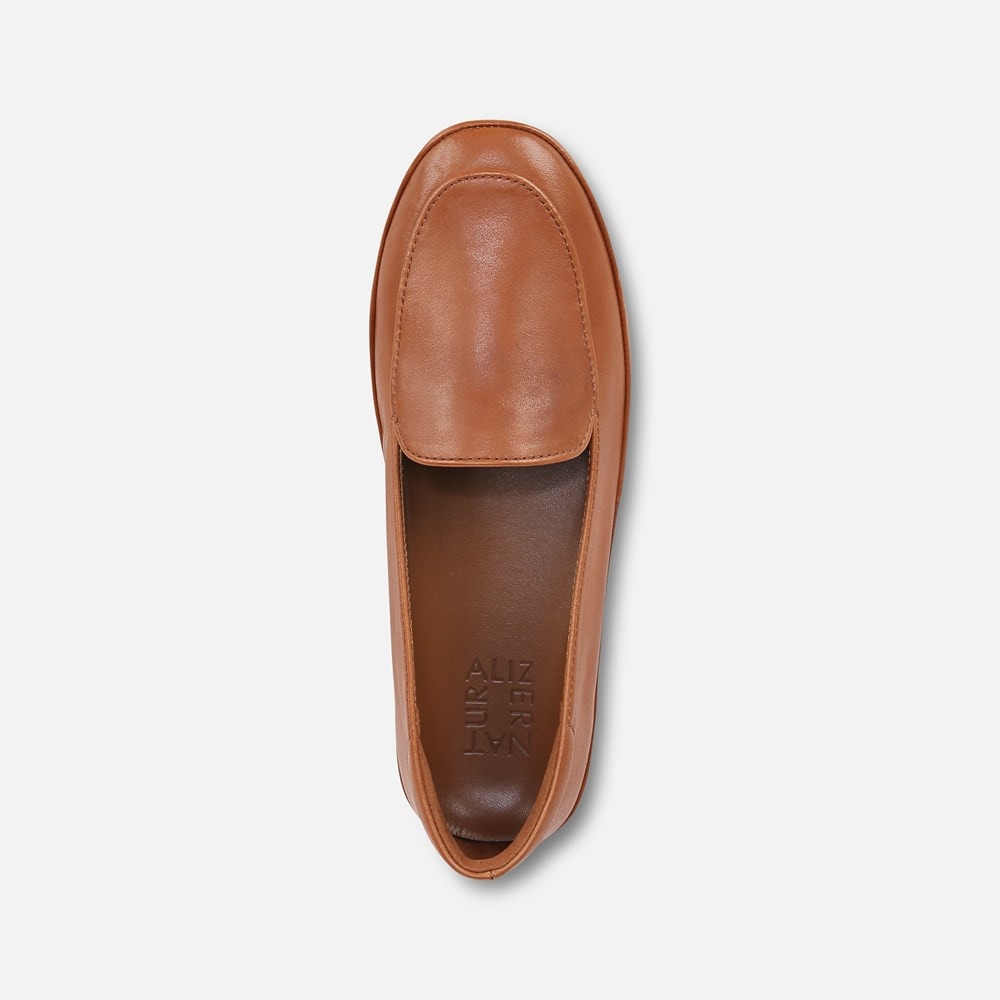 Naturalizer Bashful Loafer - Cider Spice Brown Leather