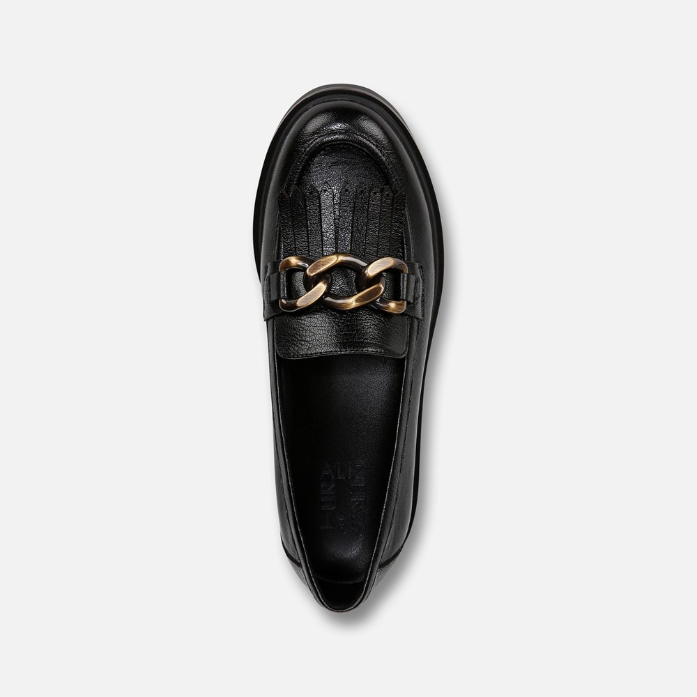 Naturalizer Paris Loafer - Black Leather