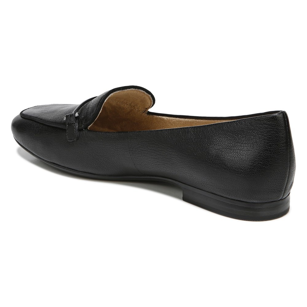 Naturalizer EMILINE L FLAT - Black Leather