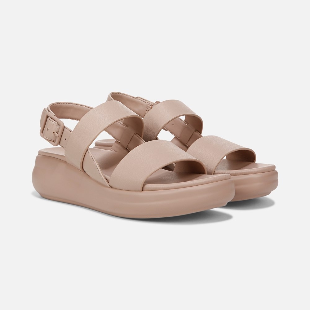 Naturalizer Coast Wedge Sandal - Blush Pink