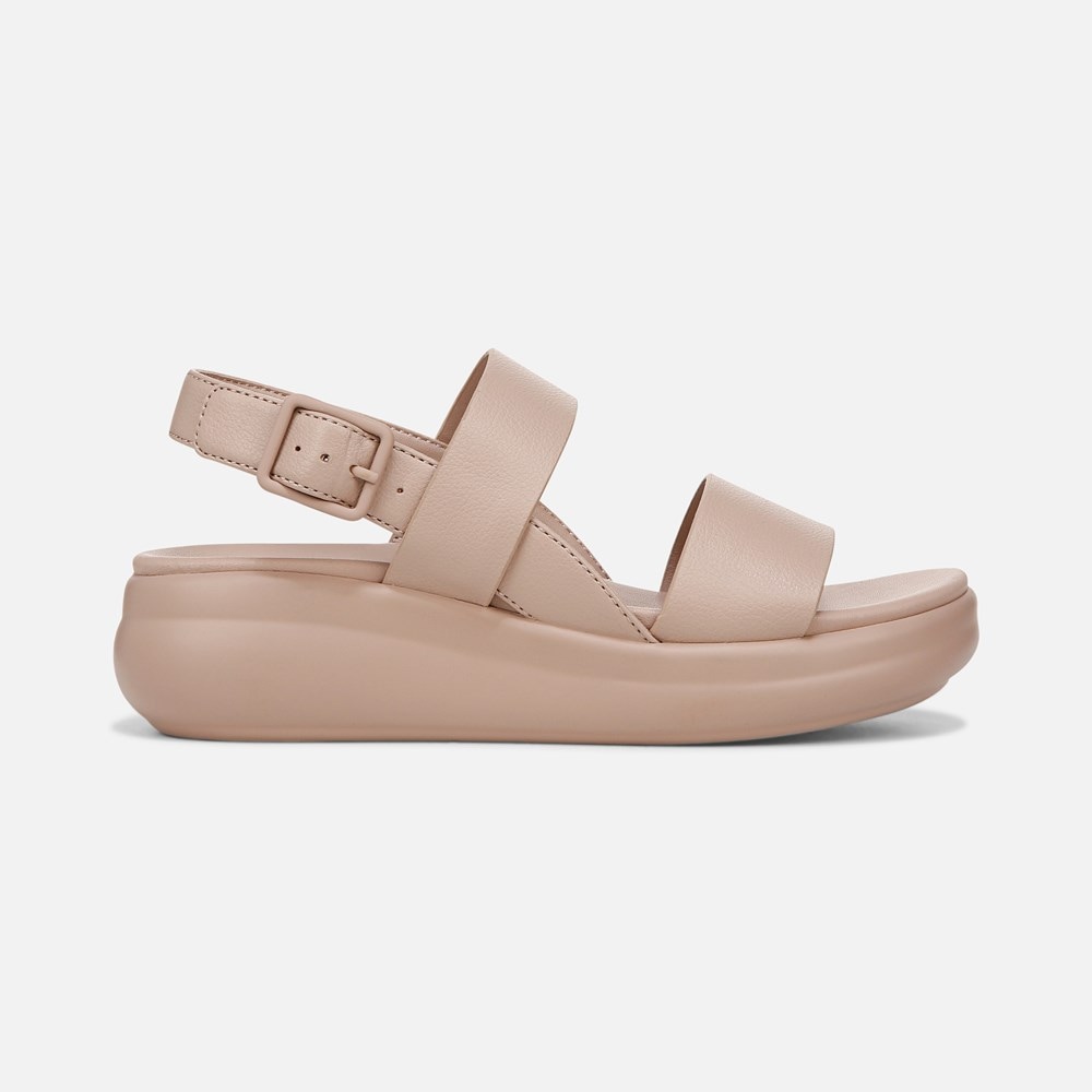 Naturalizer Coast Wedge Sandal - Blush Pink