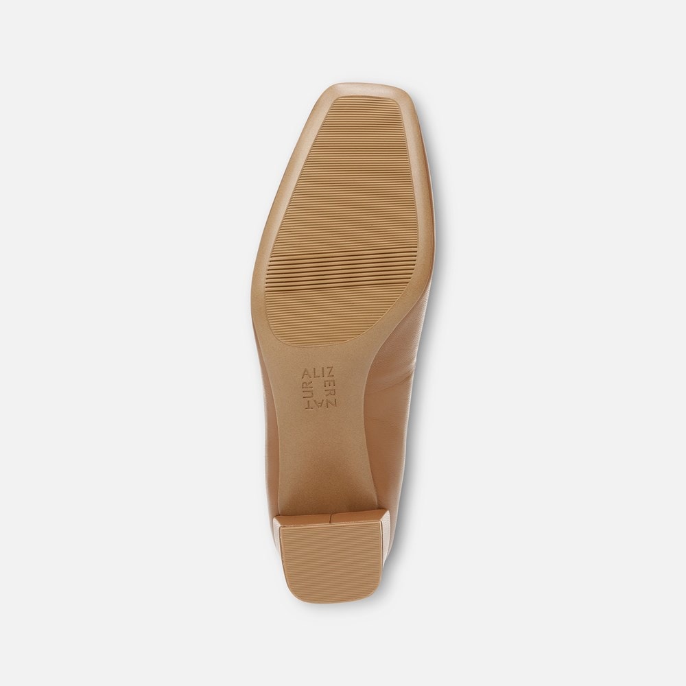 Naturalizer Karina Pump - English Tea Brown Leather