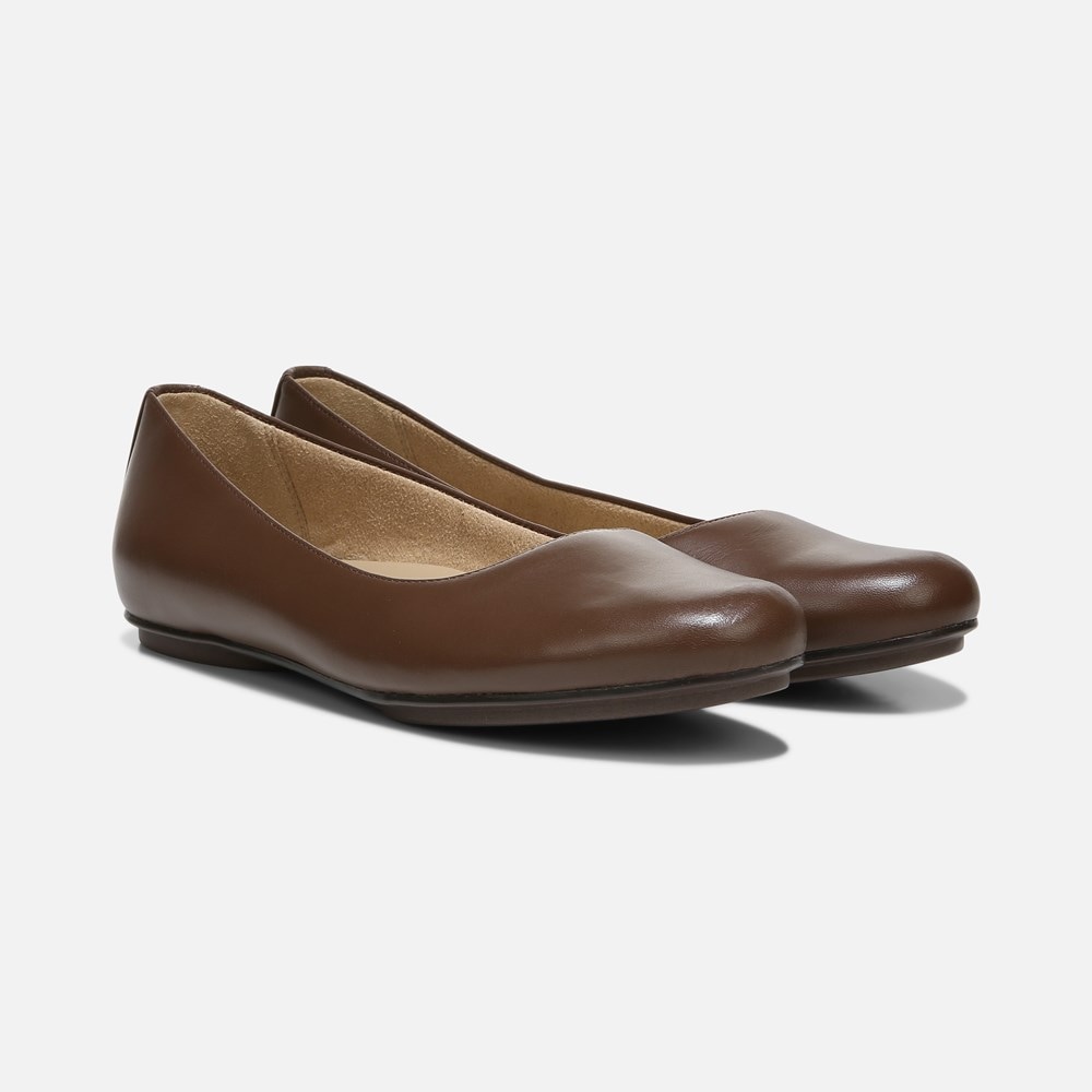 Naturalizer Maxwell Ballet Flat - Cocoa Leather