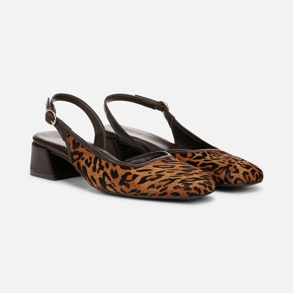 Naturalizer Jayla Slingback Pump - Brown Multi Leather