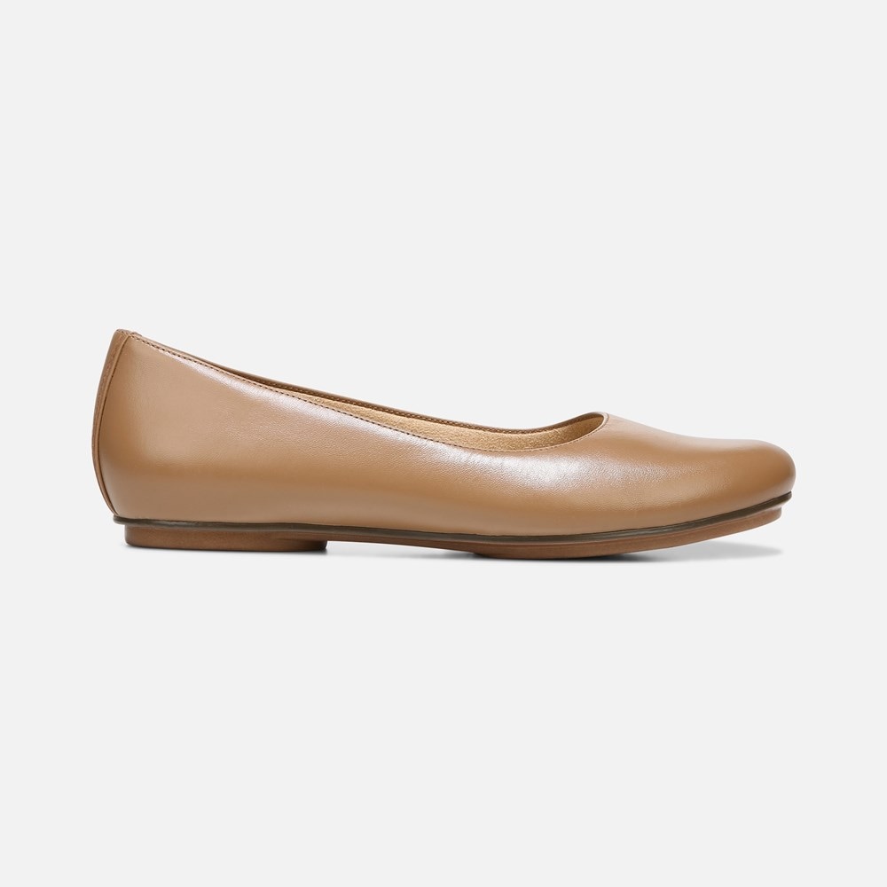 Naturalizer Maxwell Ballet Flat - Cafe Leather