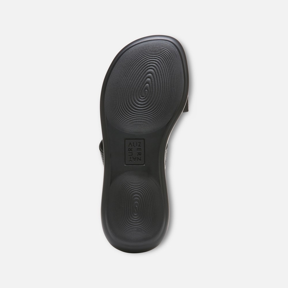 Naturalizer Drift 2 Sandal - Black Leather