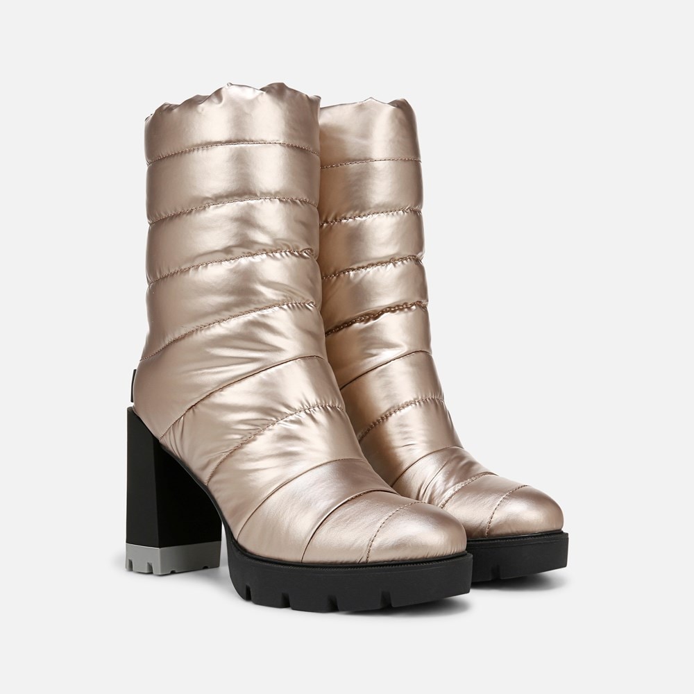 Naturalizer Think Royln Crosswalk Water Repellent Bootie - Cashmere High Shine Nylon