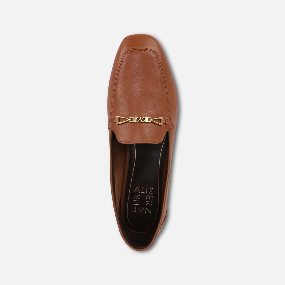 Naturalizer Cecilia Loafer - English Tea Brown Leather