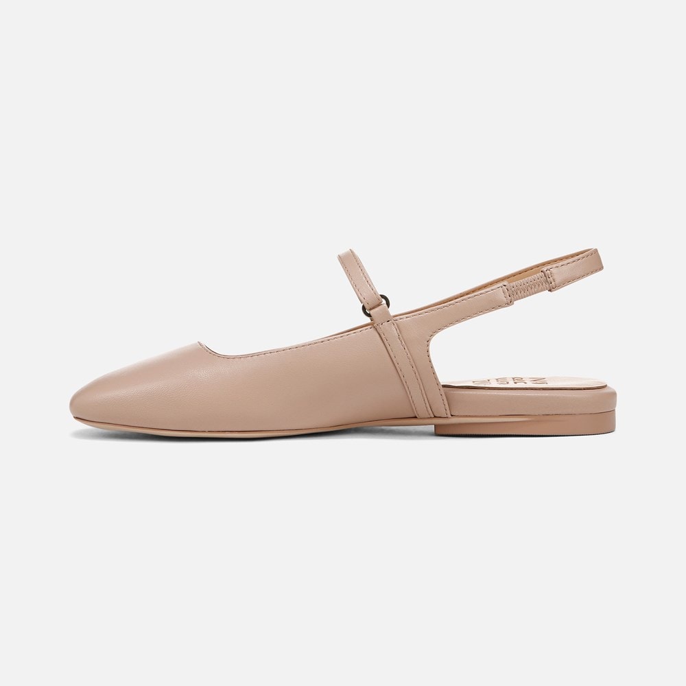 Naturalizer Connie Mary Jane Slingback Flat - Vintage Mauve Leather