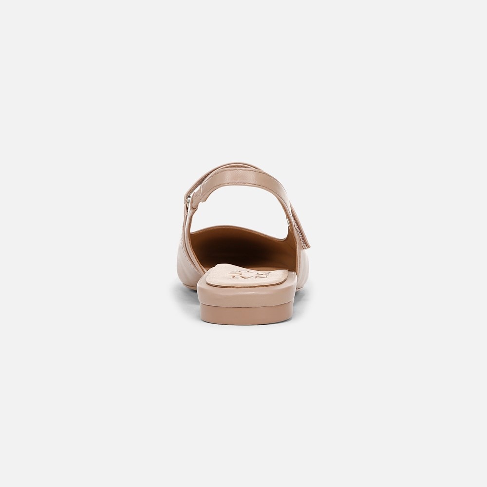 Naturalizer Connie Mary Jane Slingback Flat - Vintage Mauve Leather