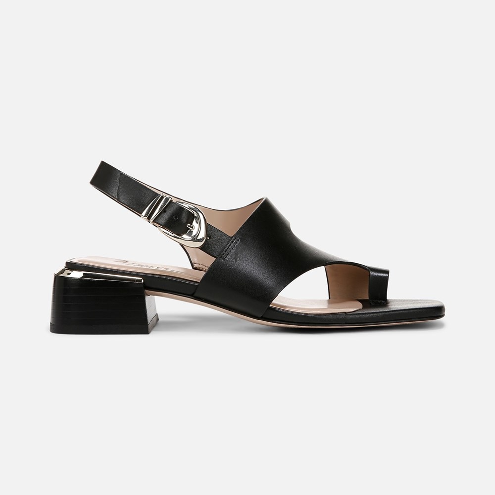 Naturalizer 27 EDIT Audra Dress Sandal - Black Leather