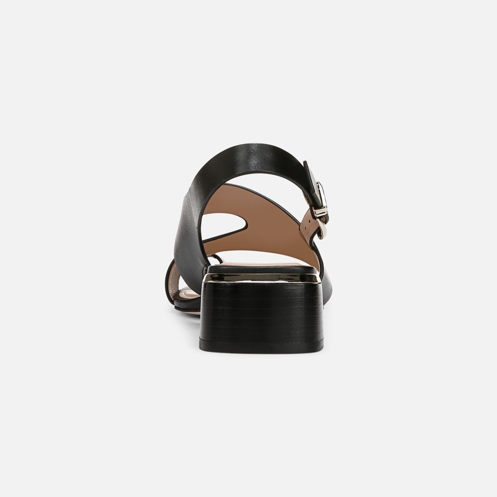 Naturalizer 27 EDIT Audra Dress Sandal - Black Leather