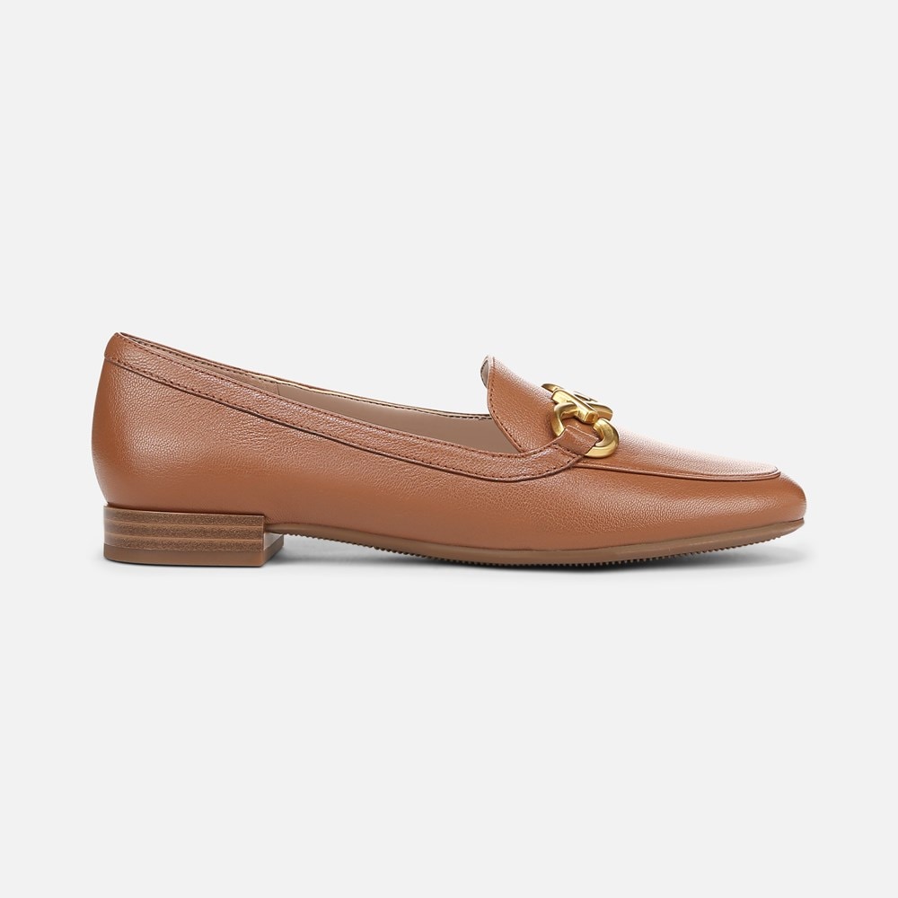 Naturalizer Jovie Bit Loafer - English Tea Brown Leather