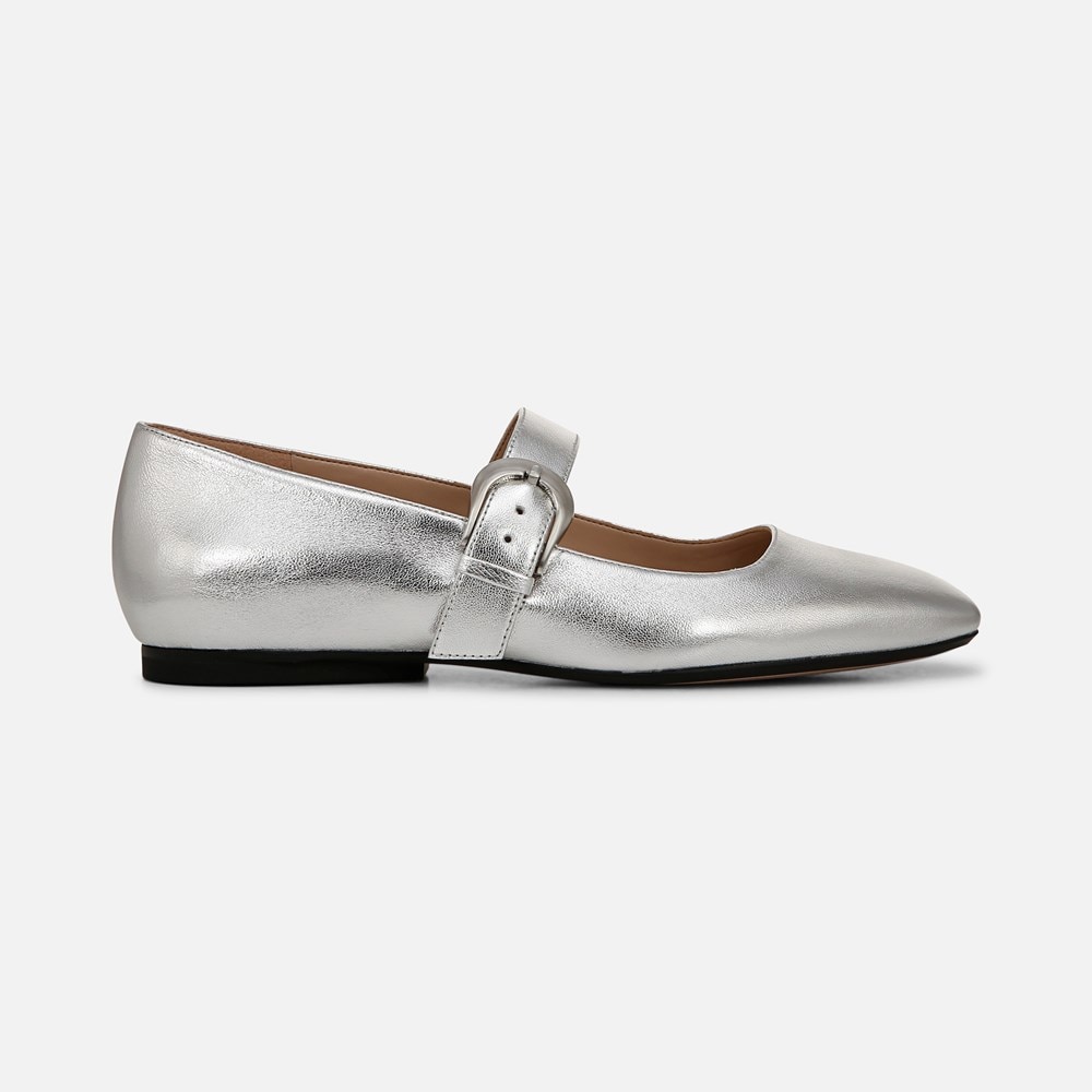 Naturalizer 27 EDIT Carter Mary Jane - Silver Leather