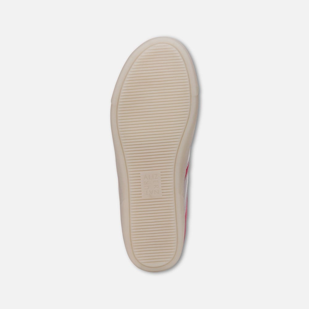 Naturalizer Medina Lace Up Sneaker - Pink Flash Leather