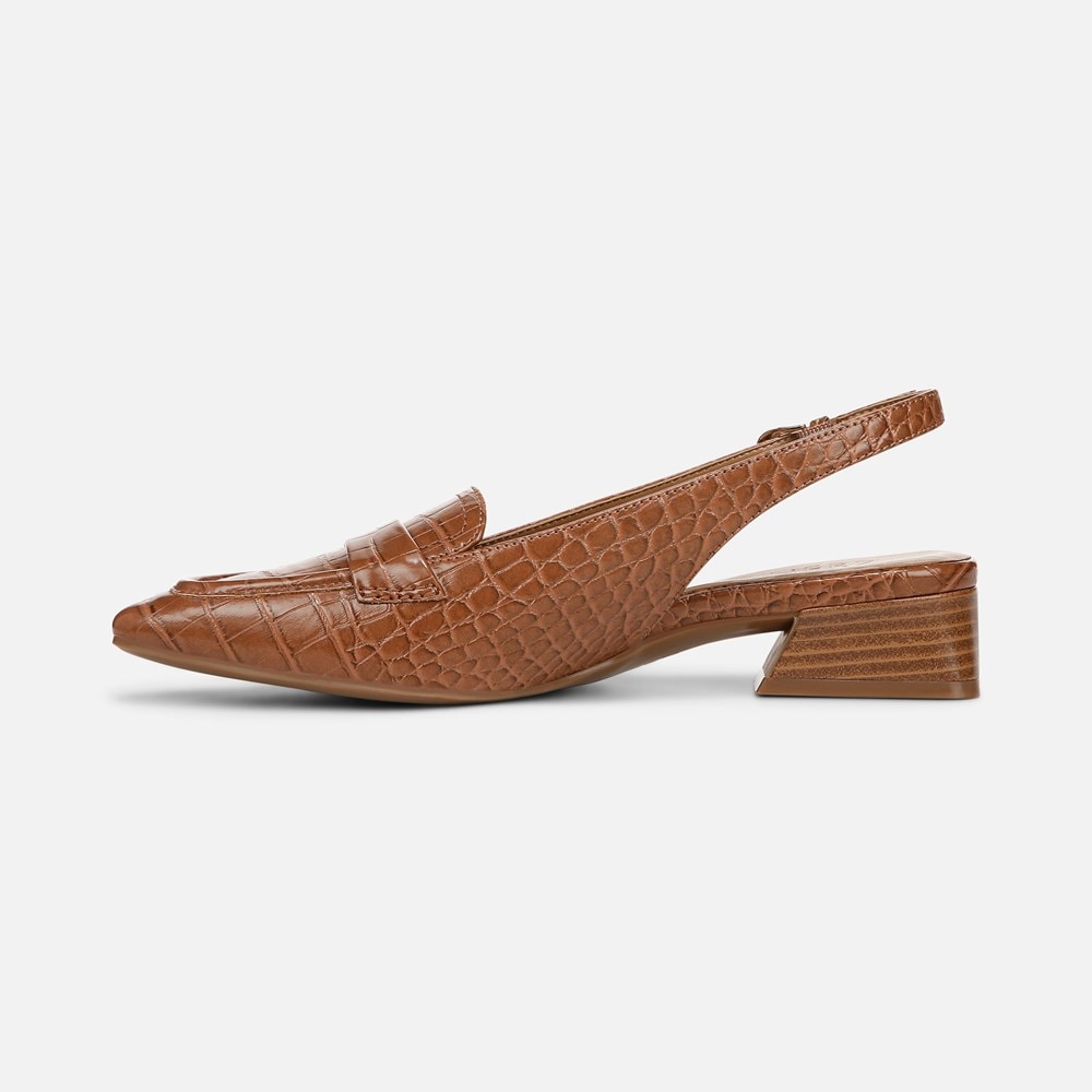 Naturalizer Garner Slingback - English Tea Faux Leather