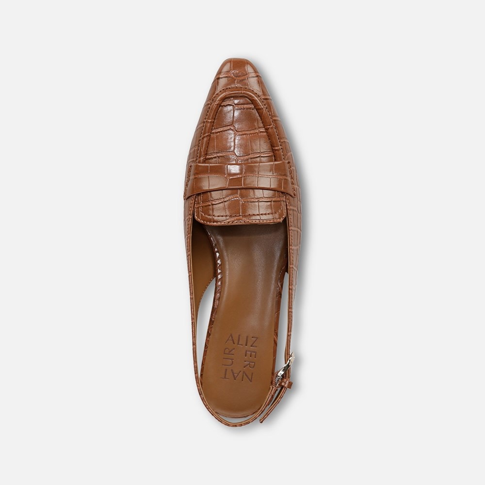 Naturalizer Garner Slingback - English Tea Faux Leather