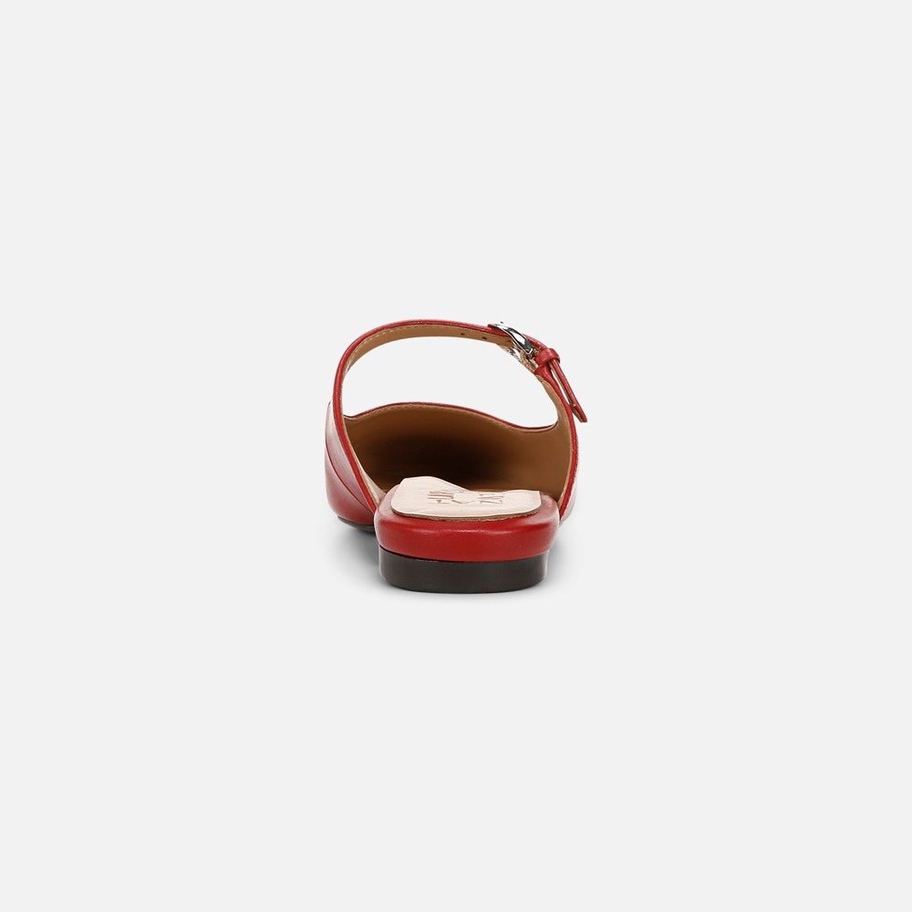 Naturalizer Apple Mary Jane Mule - Red Faux Leather