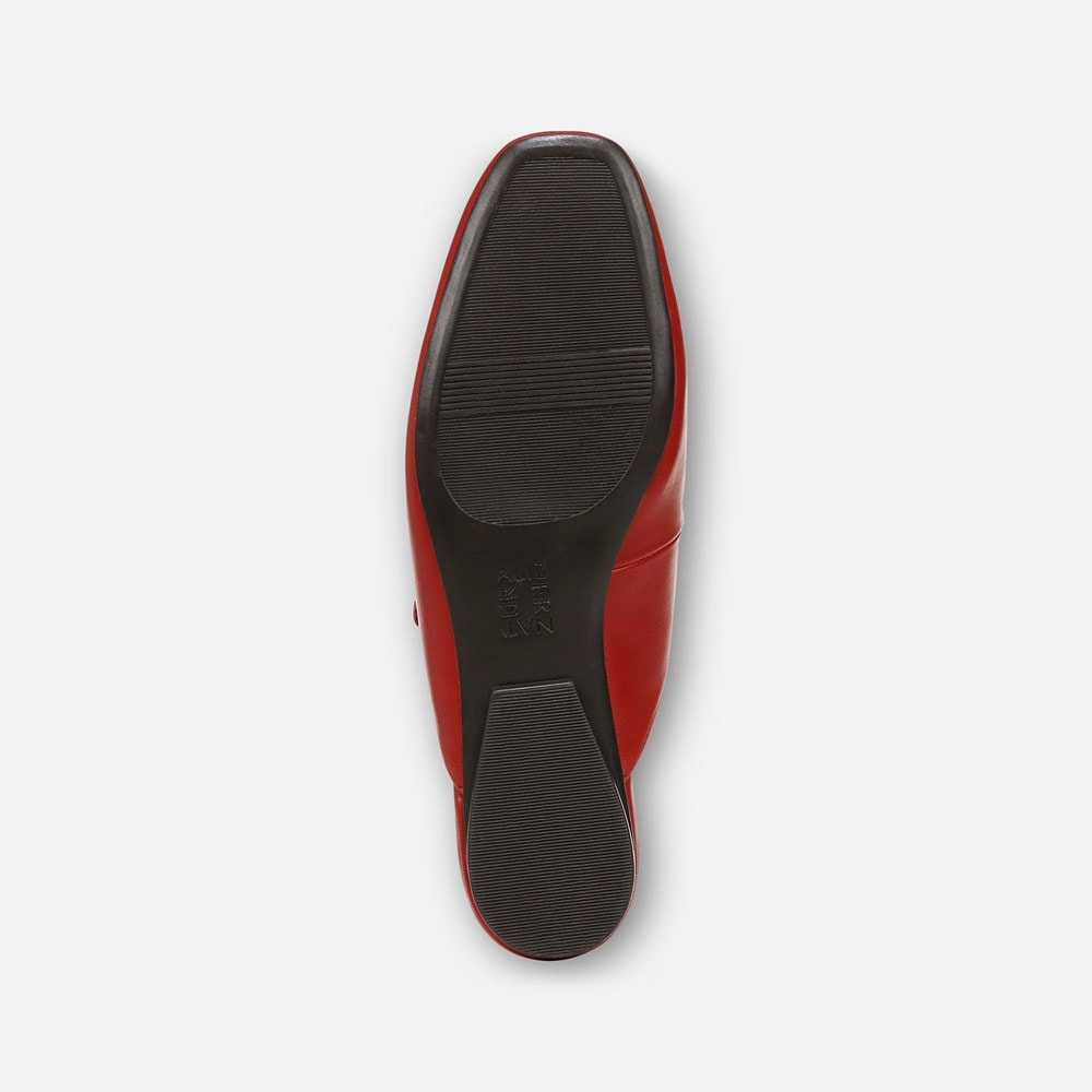 Naturalizer Apple Mary Jane Mule - Red Faux Leather