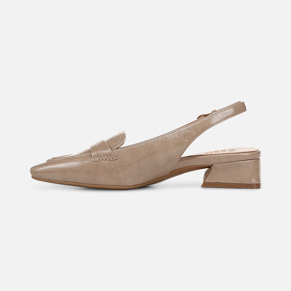 Naturalizer Garner Slingback - Taupe Faux Leather