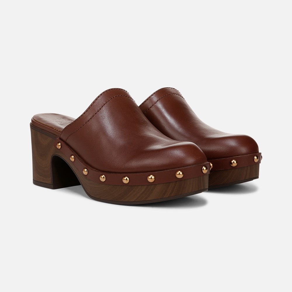 Naturalizer Bailey Mule - Cappuccino Brown Leather