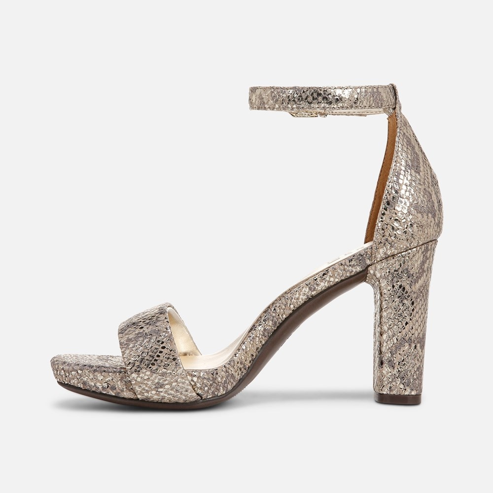 Naturalizer Joy Dress Sandal - Gold Leather