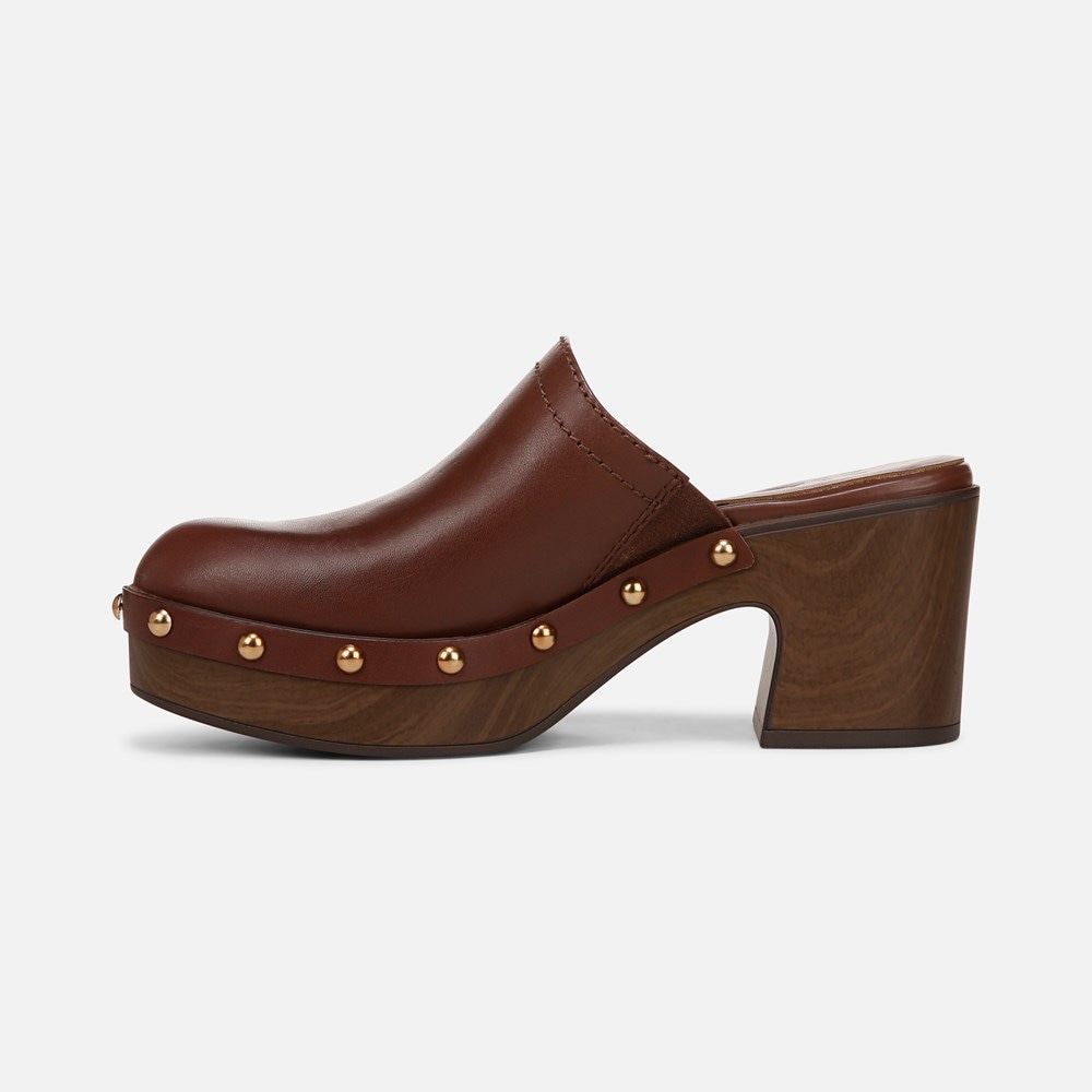 Naturalizer Bailey Mule - Cappuccino Brown Leather