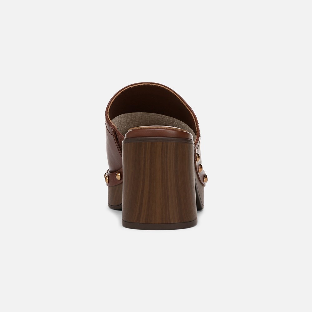 Naturalizer Bailey Mule - Cappuccino Brown Leather