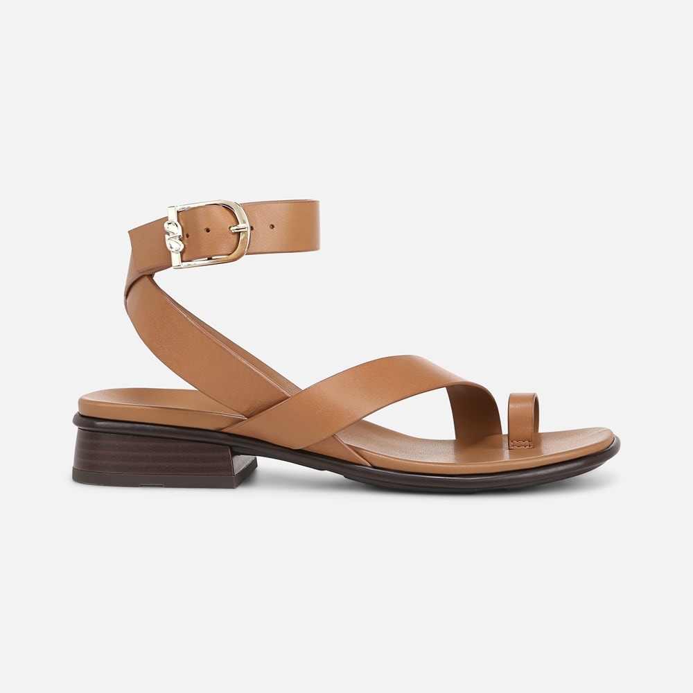 Naturalizer Birch Sandal - Saddle Tan Leather
