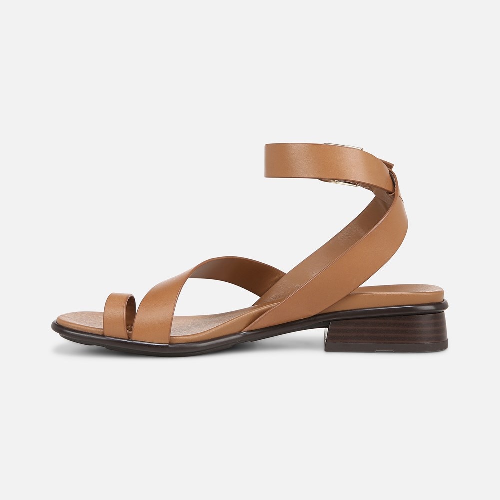 Naturalizer Birch Sandal - Saddle Tan Leather