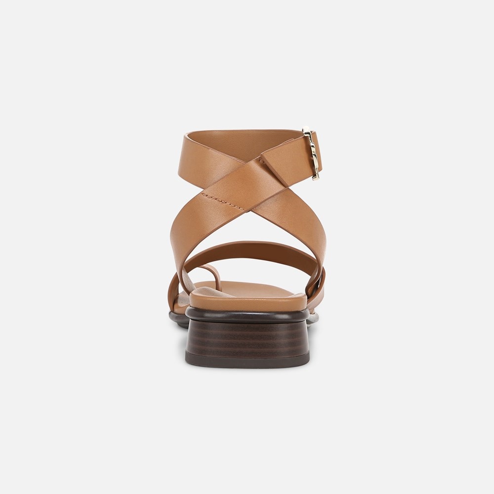Naturalizer Birch Sandal - Saddle Tan Leather