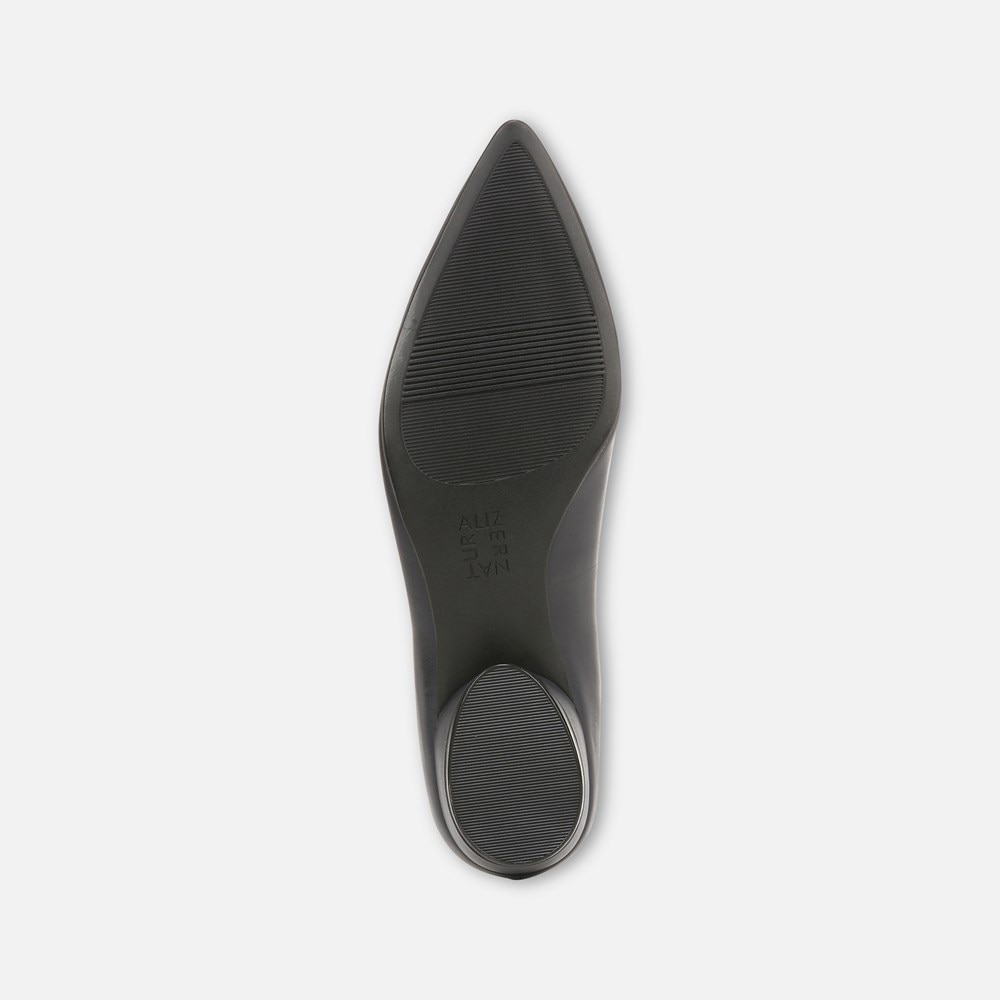 Naturalizer Becca Flat - Navy Blue Leather