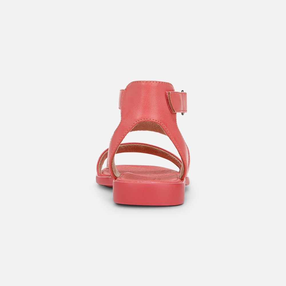 Naturalizer SOUL Fiesta Strappy Sandal - Coral Faux Leather