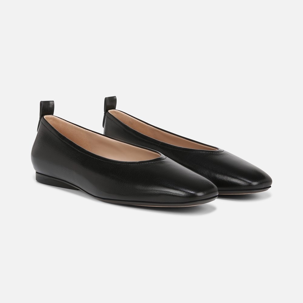 Naturalizer 27 Edit Carla Flat - Black Leather