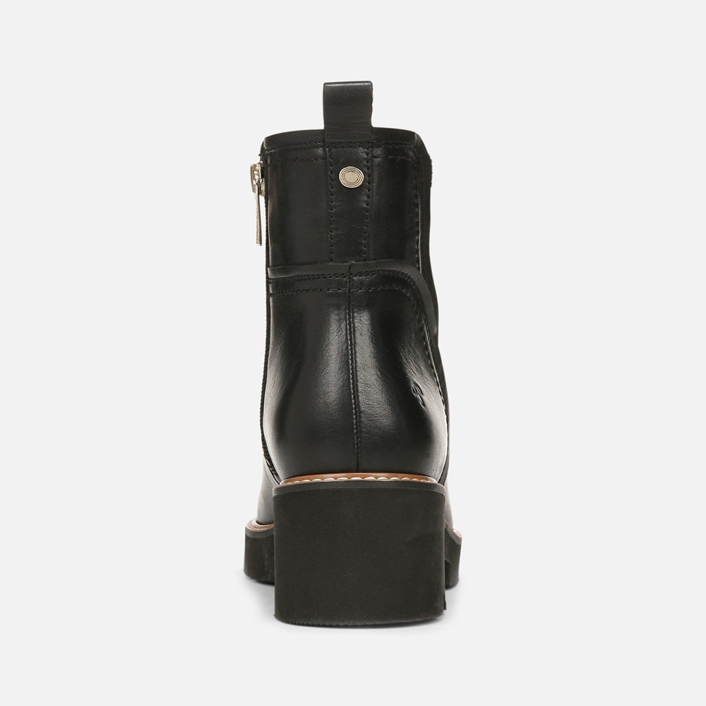 Naturalizer Darry Bootie - Black Leather