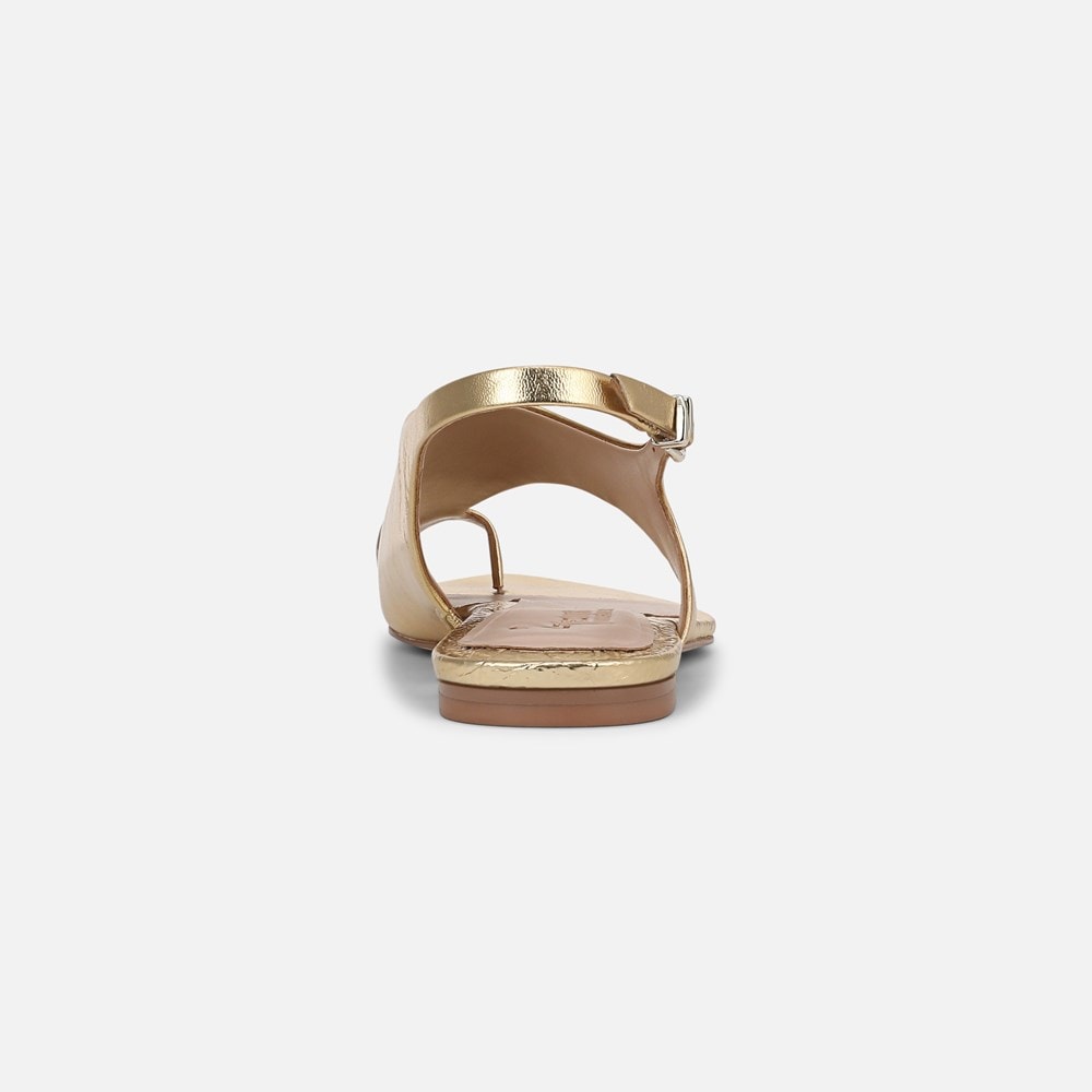 Naturalizer 27 EDIT Via Sandal - Dark Gold Leather