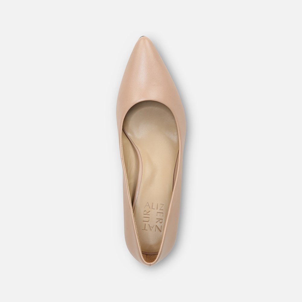 Naturalizer Everly Pump - Crème Brulee Leather