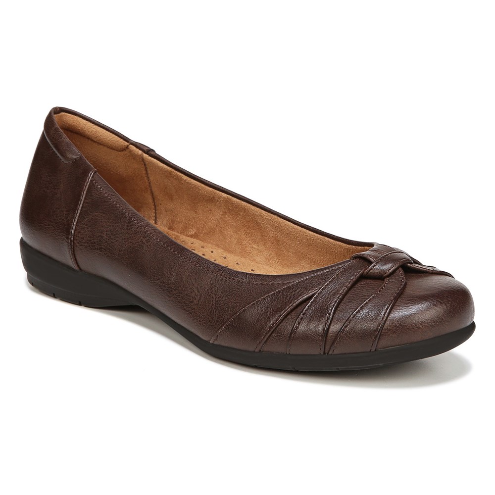 Naturalizer SOUL Gift Flat - Brown Synthetic