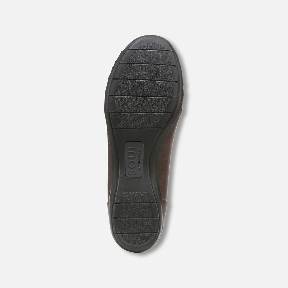 Naturalizer SOUL Gift Flat - Brown Synthetic