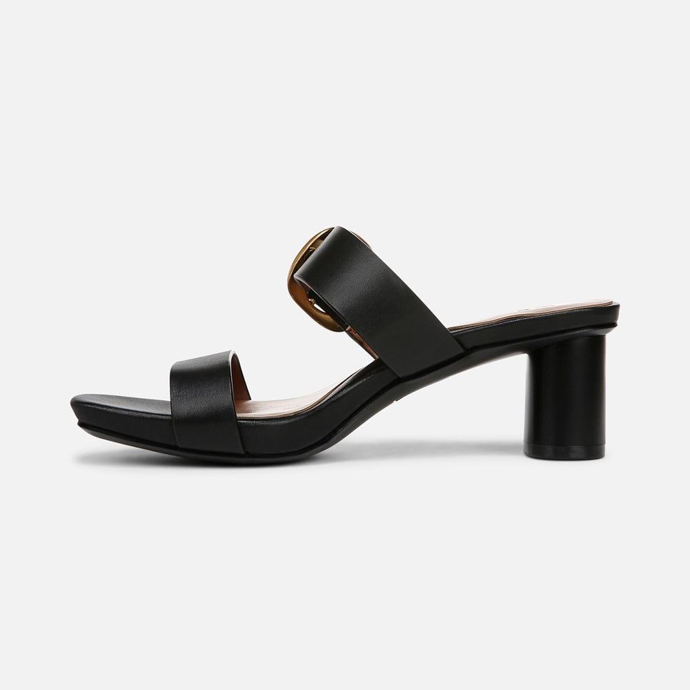 Naturalizer Ida Dress Sandal - Black Leather