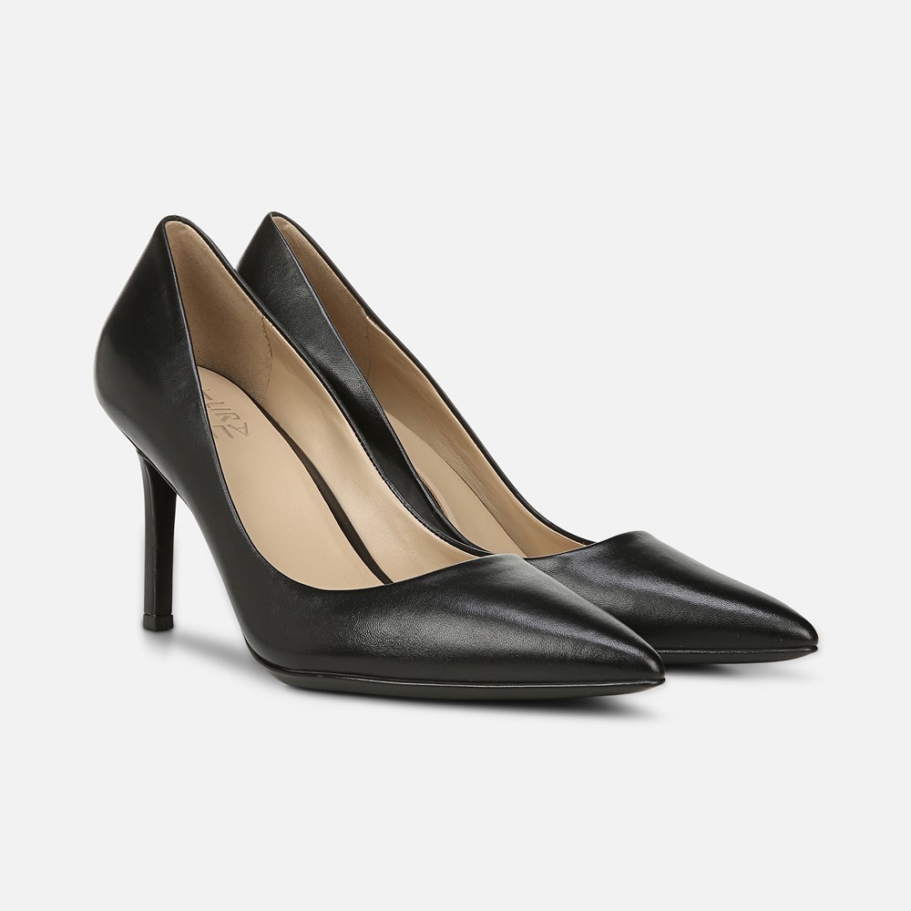 Naturalizer Anna Pump - Black Leather