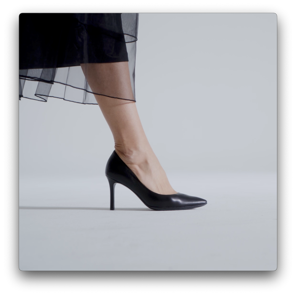 Naturalizer Anna Pump - Black Leather
