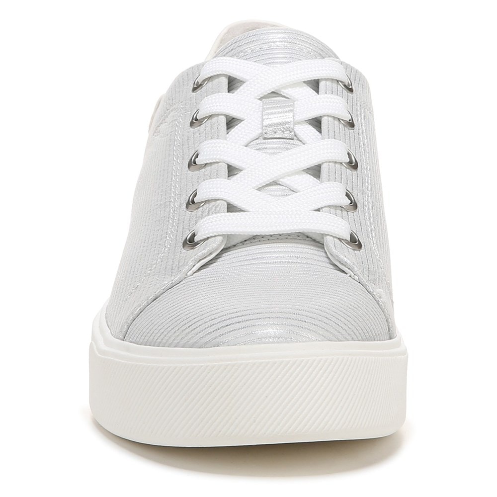 Naturalizer Morrison 2.0 Lace Up Sneaker - Silver Leather