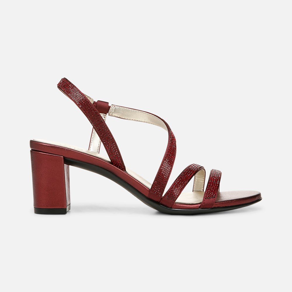 Naturalizer Vanessa Dress Sandal - Cranberry Fabric