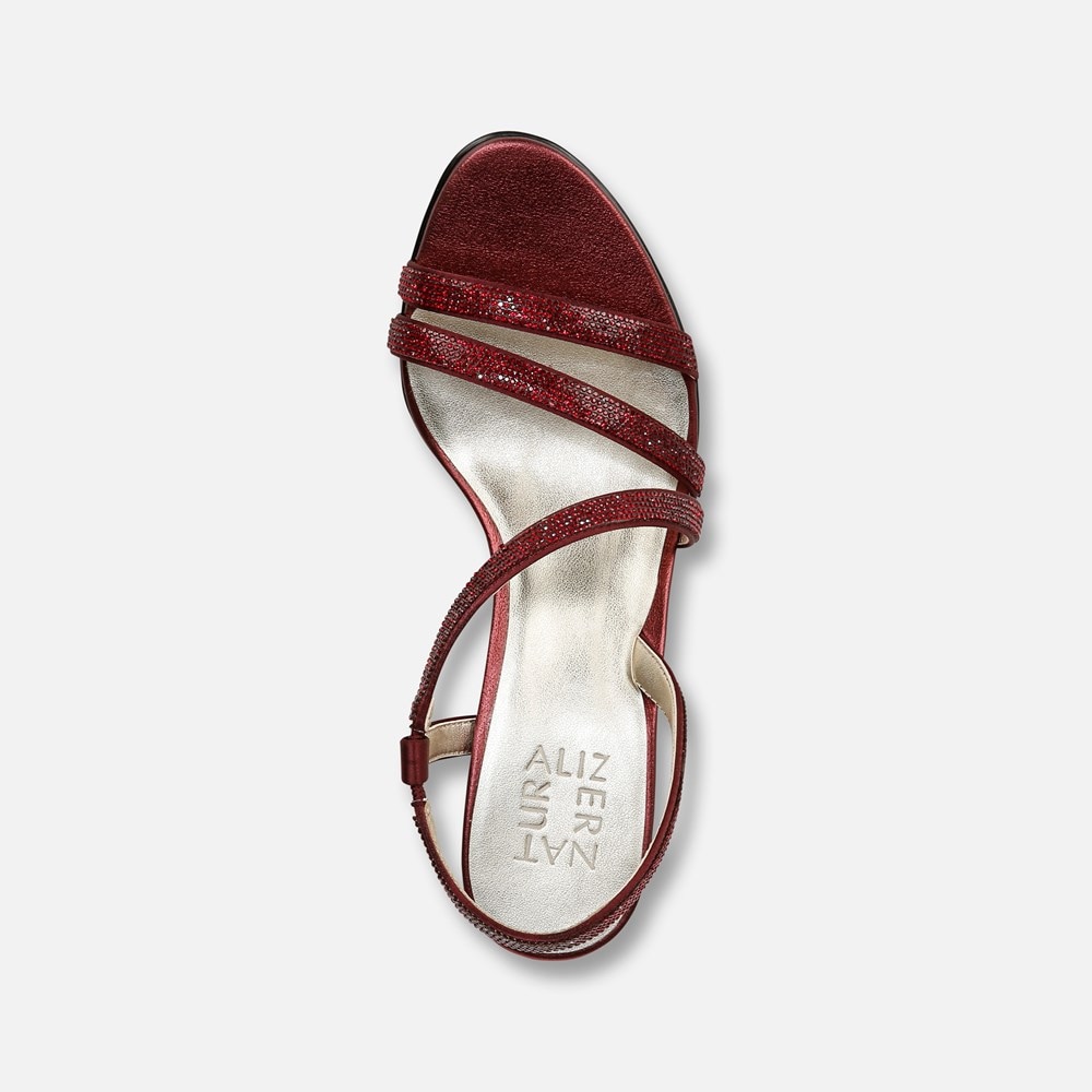 Naturalizer Vanessa Dress Sandal - Cranberry Fabric