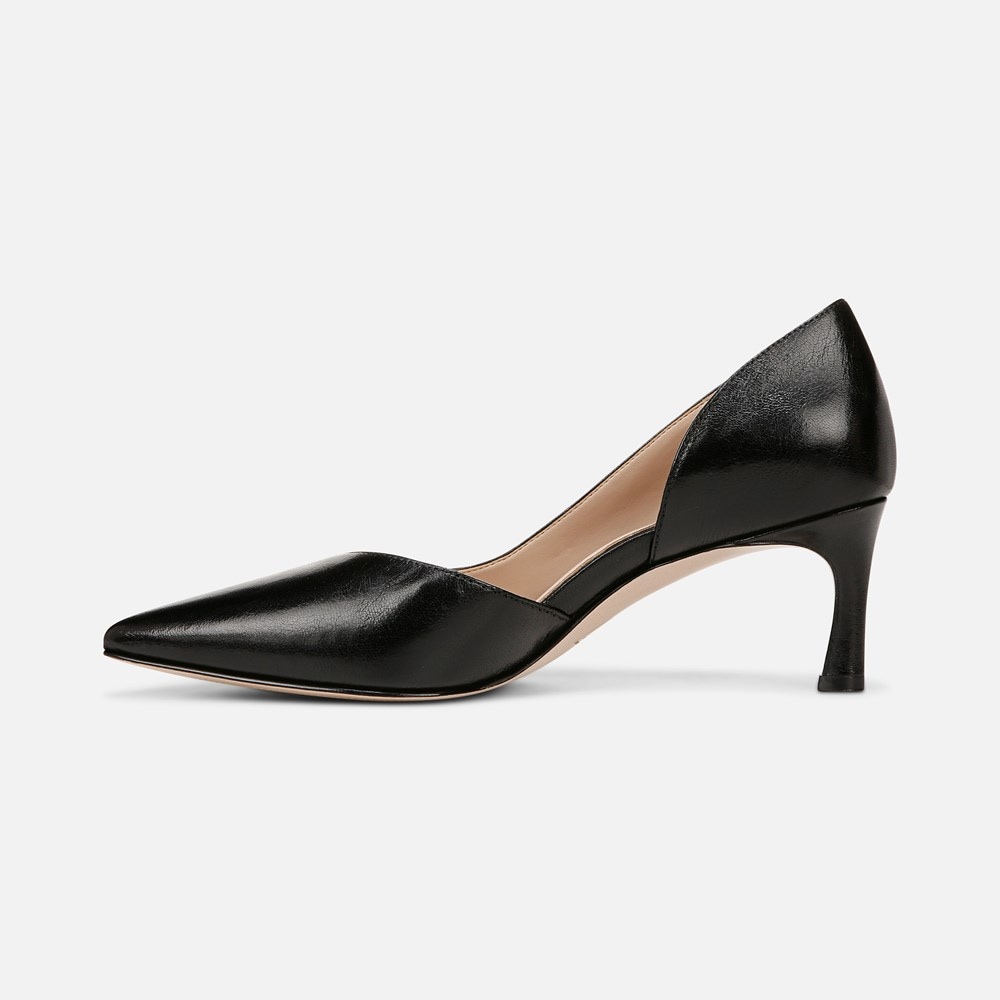 Naturalizer 27 Edit Faith Pump - Black Leather