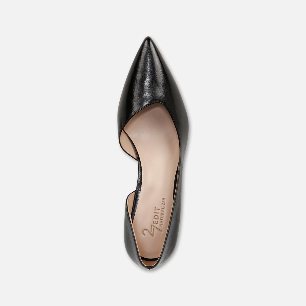 Naturalizer 27 Edit Faith Pump - Black Leather