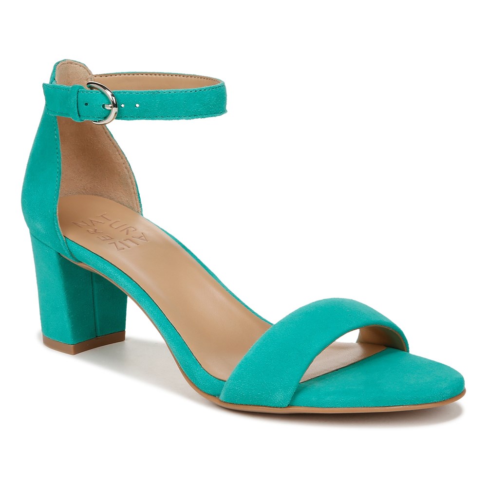 Naturalizer Vera Dress Sandal - Jade Green Suede