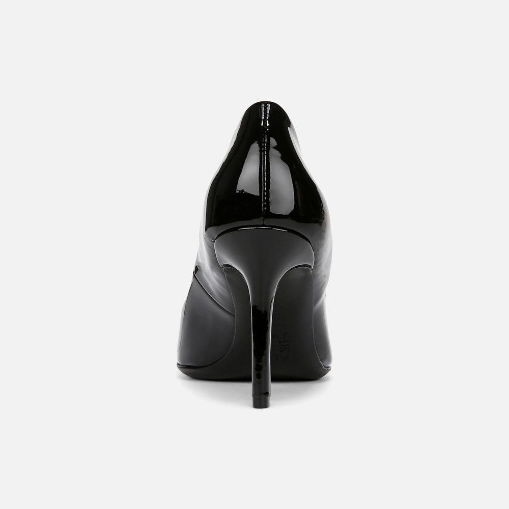 Naturalizer Anna Pump - Black Patent Faux Leather