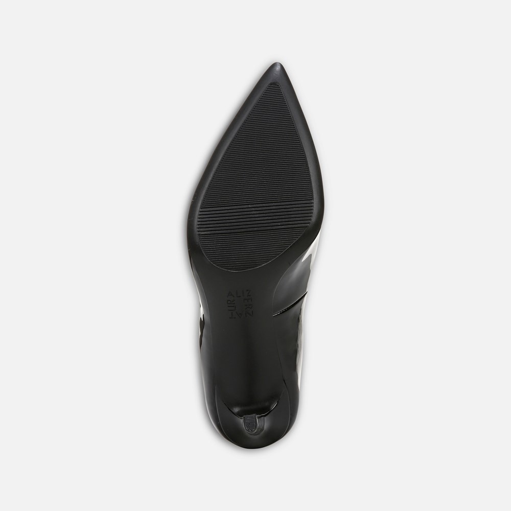 Naturalizer Anna Pump - Black Patent Faux Leather